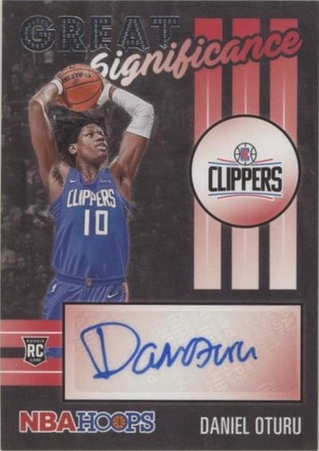 2020-21 Panini NBA Hoops - Daniel Oturu #GS-DOT