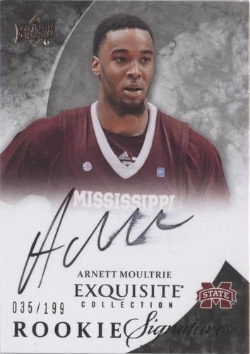 2012-13 Upper Deck Exquisite Collection - Arnett Moultrie #70