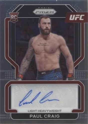 2022 Panini Prizm UFC - Paul Craig #SG-PCR