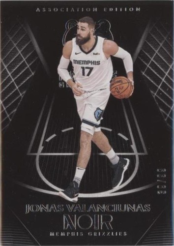 2019-20 Panini Noir - Jonas Valanciunas #30