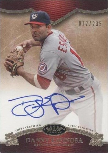 2012 Topps Tier One - Danny Espinosa #OR-DE