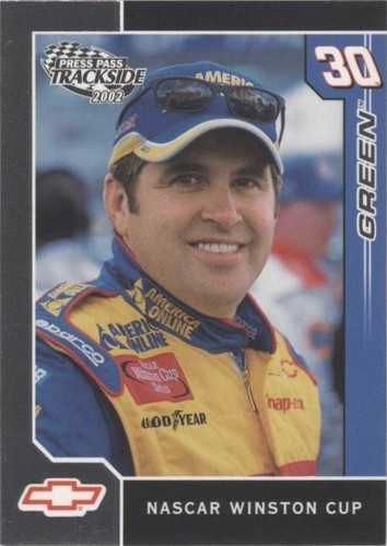 2002 Press Pass Trackside - Jeff Green #4