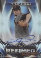 2019 Bowman Platinum - Taylor Widener #RA-TW