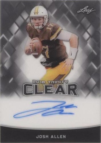 2018 Leaf Trinity Josh Hines-Allen #CA-JA1