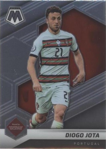 2021-22 DIOGO JOTA AUTO PANINI MOSAIC FIFA ROAD TO WORLD CUP