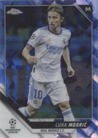 2021-22 Topps Chrome UCL Sapphire Edition Luka Modric #85