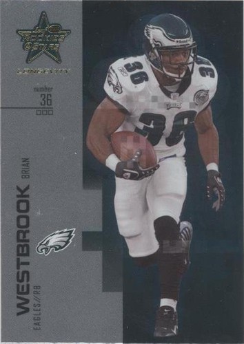 2007 Leaf Rookies & Stars Longevity Brian Westbrook #9