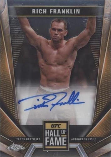 2024 Topps Chrome UFC - Rich Franklin #HFA-RFR