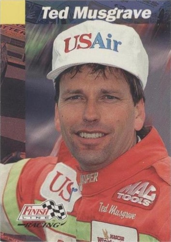 1993 Pro Set Finish Line - Ted Musgrave #92