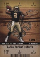 2003 Fleer Authentix Aaron Brooks #34