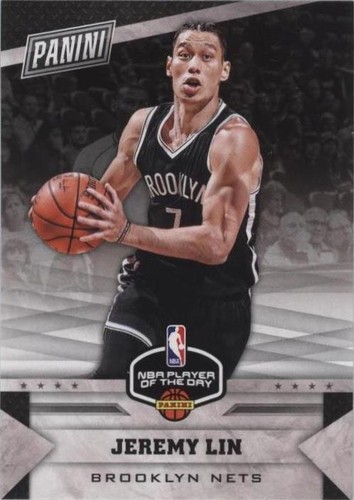 2017 Panini Player of the Day - Jeremy Lin #12