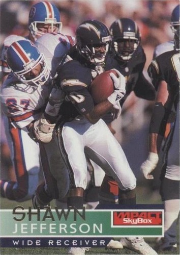 1995 Skybox Impact Shawn Jefferson #125