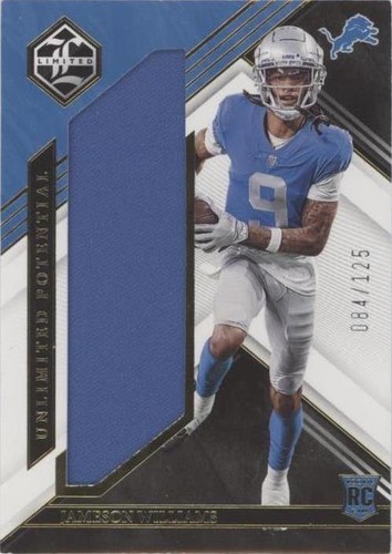 2022 Panini Limited Jameson Williams #LP-JWI