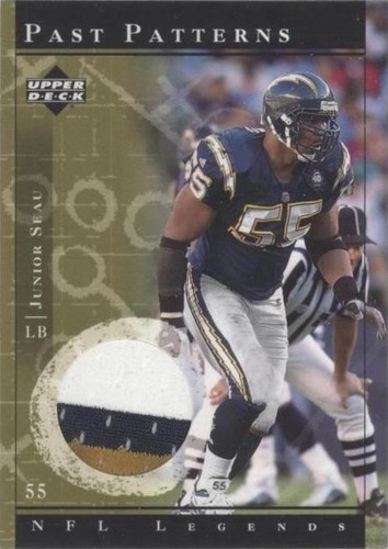 2001 Upper Deck NFL Legends Junior Seau #PP-JS
