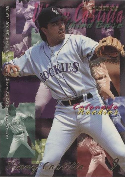 Actualización Fleer 1995 - Vinny Castilla #U-166