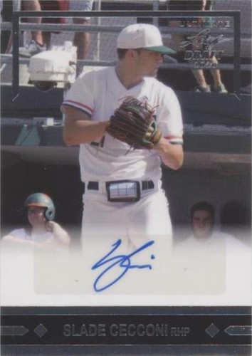 2020 Leaf Ultimate Draft - Slade Cecconi #GLR-SC2