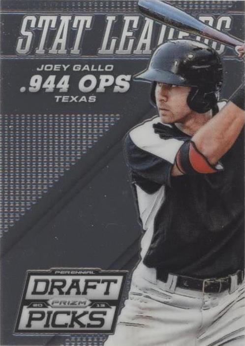 Selecciones perennes del draft Panini Prizm 2013 - Joey Gallo #3
