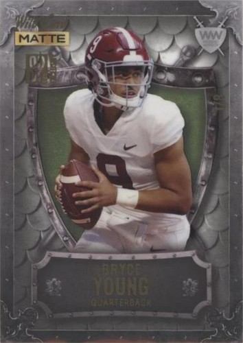 2022 Wild Card Matte SP Exclusive Bryce Young #WWN-5