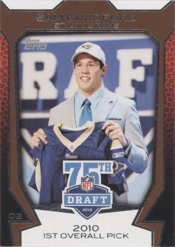 2010 Topps Sam Bradford #75DA-4