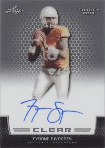 2017 Leaf Trinity Tyrone Swoopes #CA-TS1
