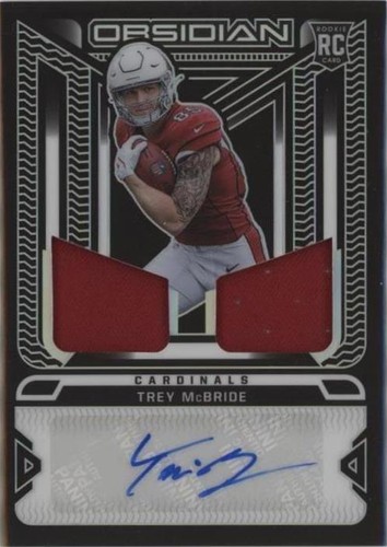 2022 Panini Obsidian Trey McBride #RJI-TMB