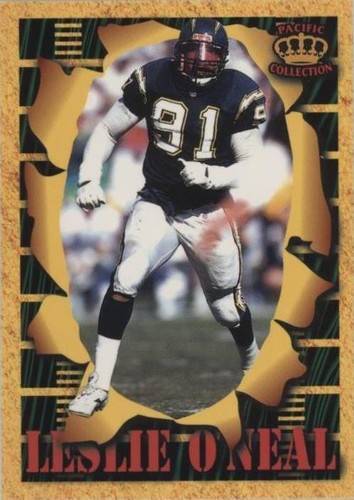 1996 Pacific Invincible Leslie O'Neal #SM149