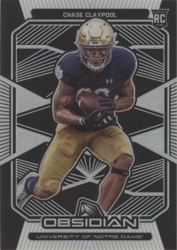 2020 Panini Obsidian Draft Picks Chase Claypool #27