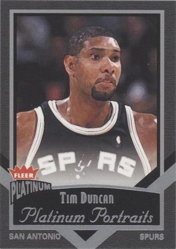 2002-03 Fleer Platinum - Tim Duncan #12 PP