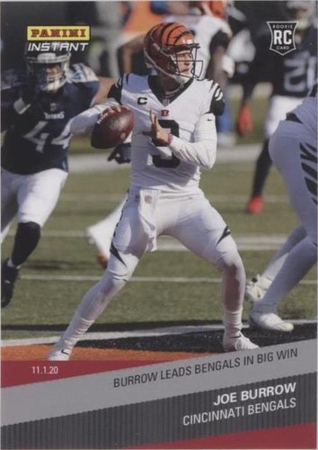 2020 Panini Instant NFL Joe Burrow #99