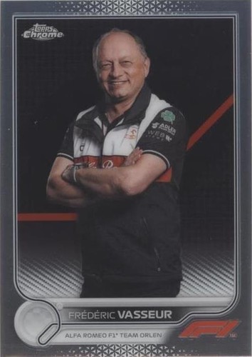 2022 Topps Chrome Formula 1 - Frederic Vasseur #107