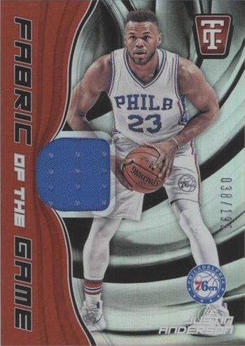 2017-18 Panini Totally Certified - Justin Anderson #FG-JAN
