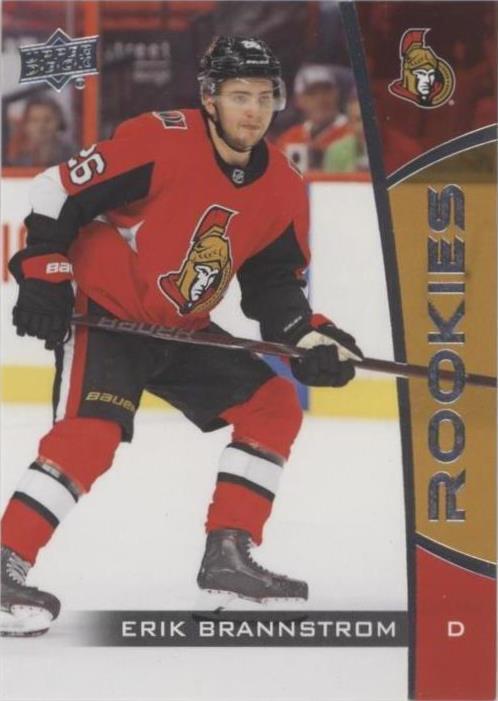 2019-20 Upper Deck Rookie Box Set - Erik Brannstrom #15