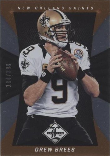 2013 Panini Limited Drew Brees #62