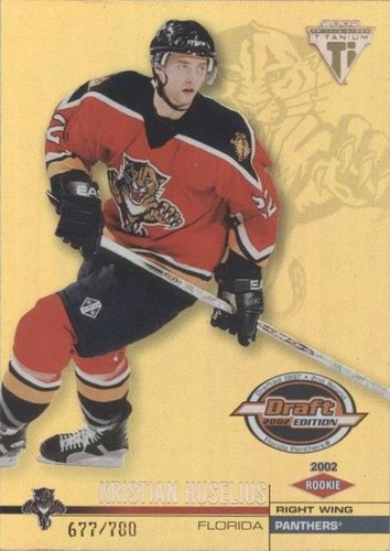 2001-02 Pacific Private Stock Titanium Draft Edition - Kristian Huselius #132