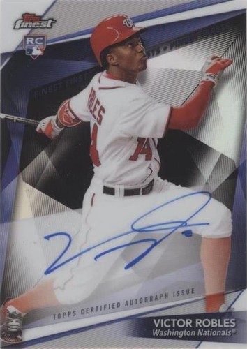 2018 Topps Finest - Victor Robles #FFA-VR