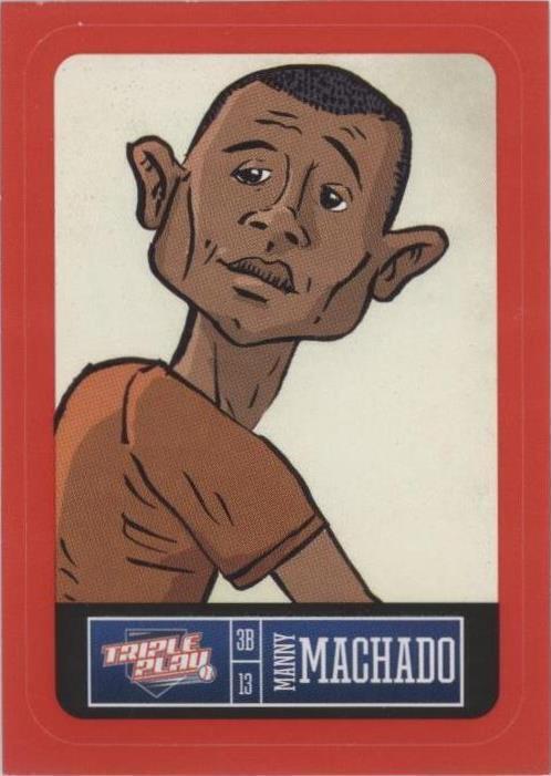 Panini Triple Play 2013 - Manny Machado #2