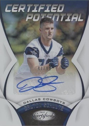 2018 Panini Certified Dalton Schultz #CPS-DS