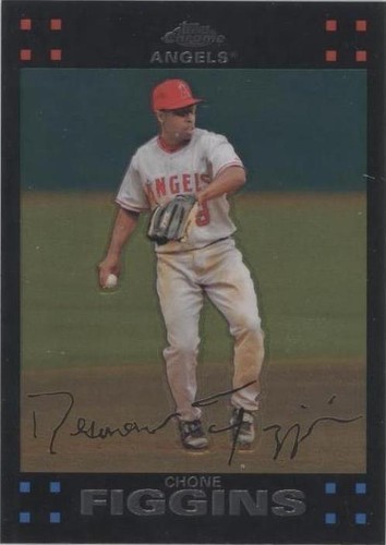 2007 Topps Chrome - Chone Figgins #60