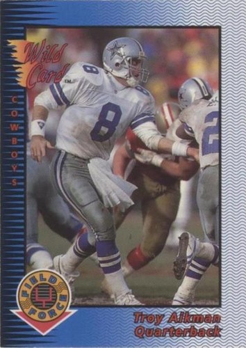 1993 Wild Card Troy Aikman #EFF-70