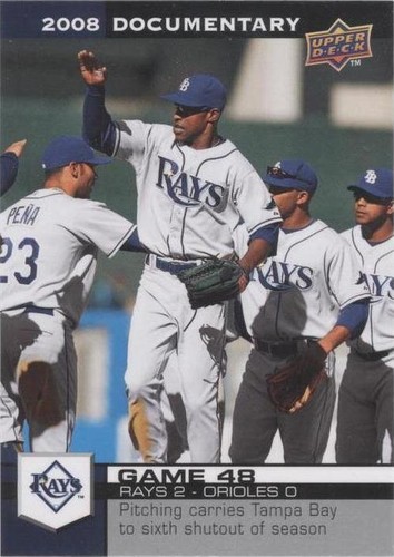 2008 Upper Deck Documentary - B.J. Upton #1468