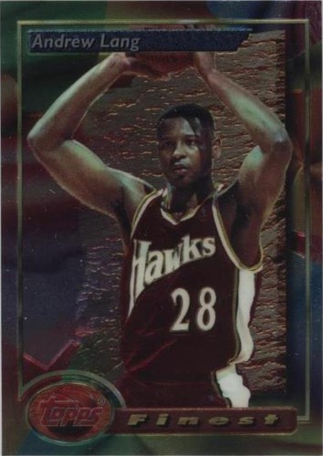 1993-94 Topps Finest - Andrew Lang #54