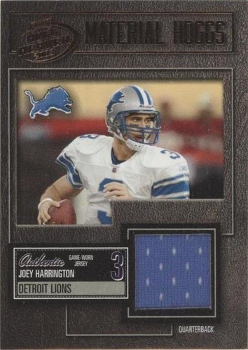 2003 Playoff Hogg Heaven Joey Harrington #MH-39