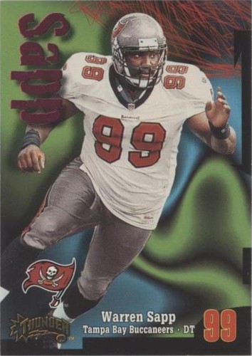 1998 Skybox Thunder Warren Sapp #50