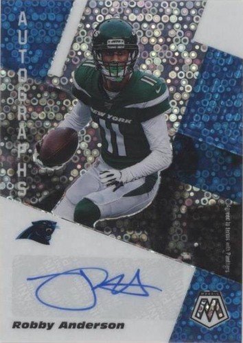2020 Panini Mosaic Robby Anderson #ANH-RA