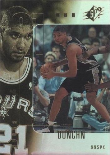 1999-00 SPx - Tim Duncan #73