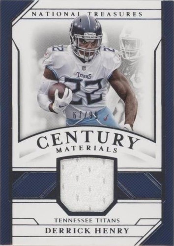2018 Panini National Treasures Derrick Henry #CM-DH