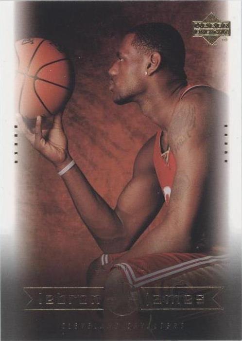 2003-04 cubierta superior - LeBron James #17