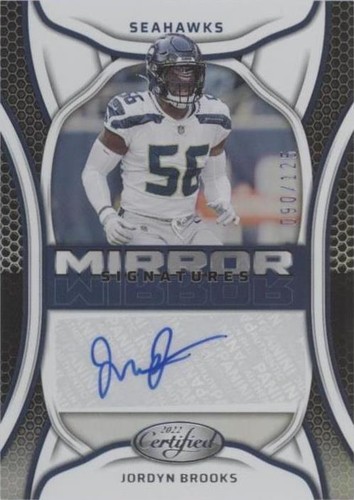 2022 Panini Certified Jordyn Brooks #MS-JB