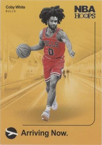 2019-20 Hoops Premium Stock #13 Coby White Class of 2019