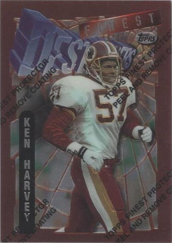 1996 Topps Finest Ken Harvey #111